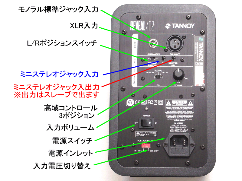 Tannoy NEW Reveal 402 502 802 RCF AYRA5 パワードモニター 音質 比較 ...