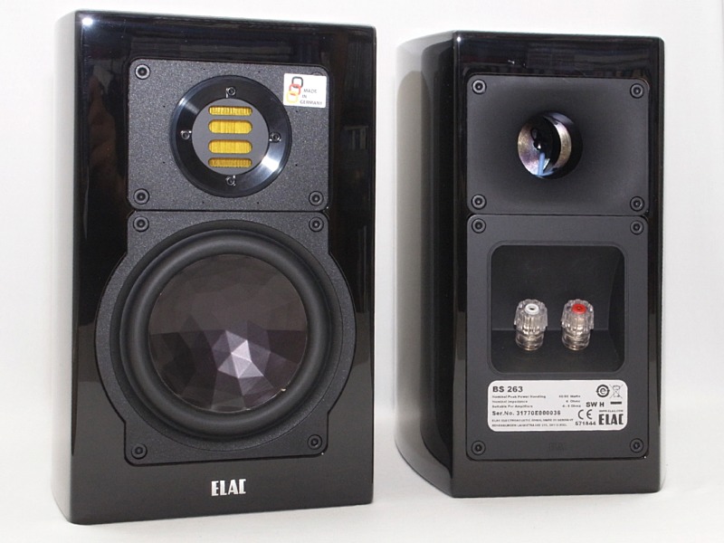 ELAC BS263 エラック 260 LINE スピーカー 音質 比較 試聴 評価テスト 